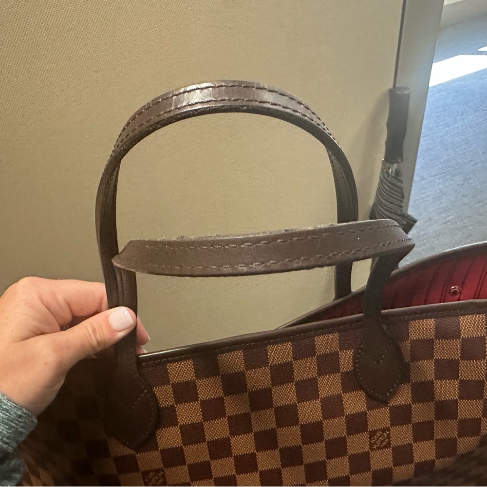 Louis Vuitton Brown Neverfull GM - Picture 3 of 10